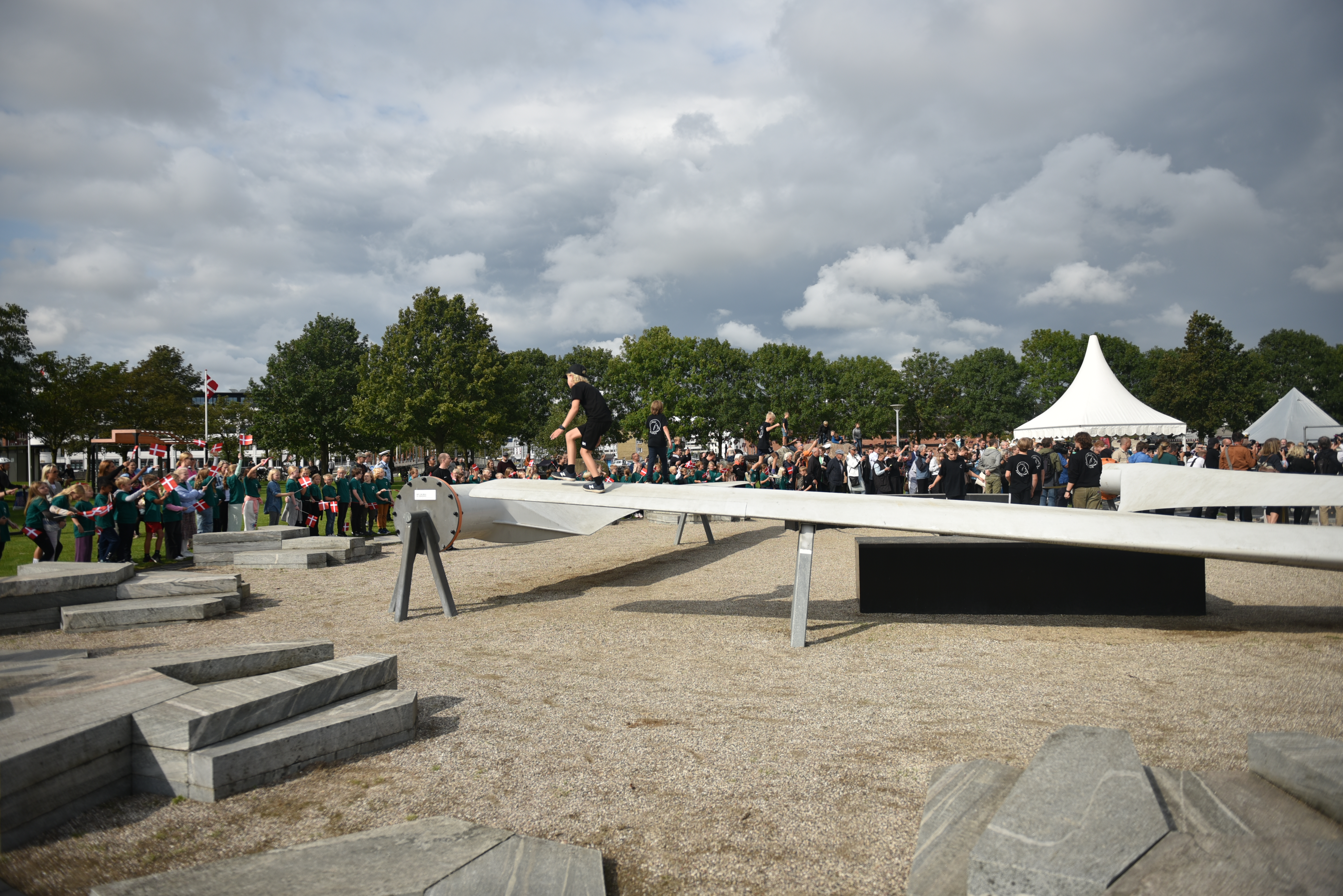 Parkour i Tronholmparken